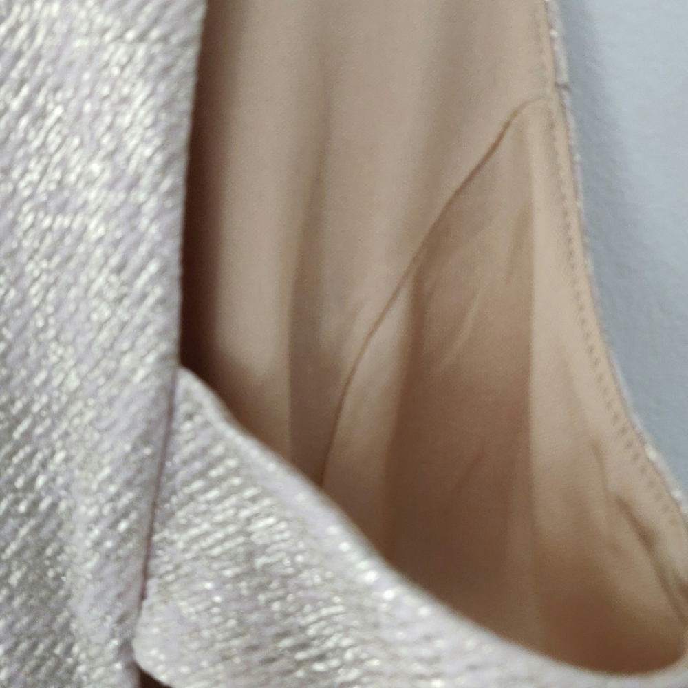 DUSTY ROSE GOLD BABYDOLL DRESS - Picture 3 of 4